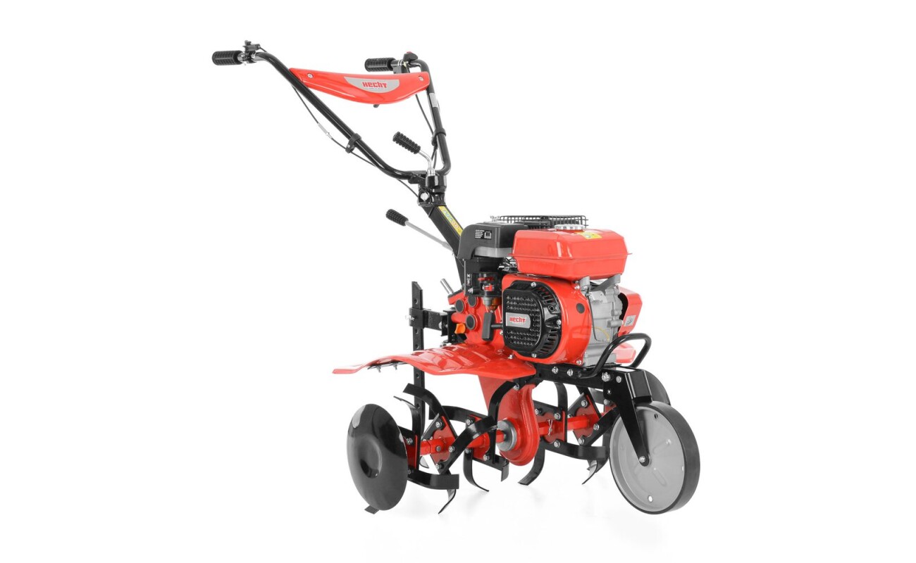 Motor cultivator with a width of 80 cm. Motor with a capacity of 208cm 3 with a nominal power of 4.5kW. Knife diameter 31.5 cm. Weight 68kg.
