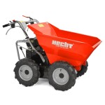 <p>Wheeled mini transporter. 3x forward and 1x reverse gear. 4-stroke engine HECHT OHV 196 ccm. Load capacity 300 kg. Loading area size: 94 x 63