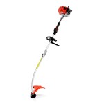 <p>Petrol string trimmer with 40 cm cutting width. 25.4 cc engine with a rated power of 0.9 HP. Reversible and divisible crankshaft. Semi-automatic string unwinding. Weight 5