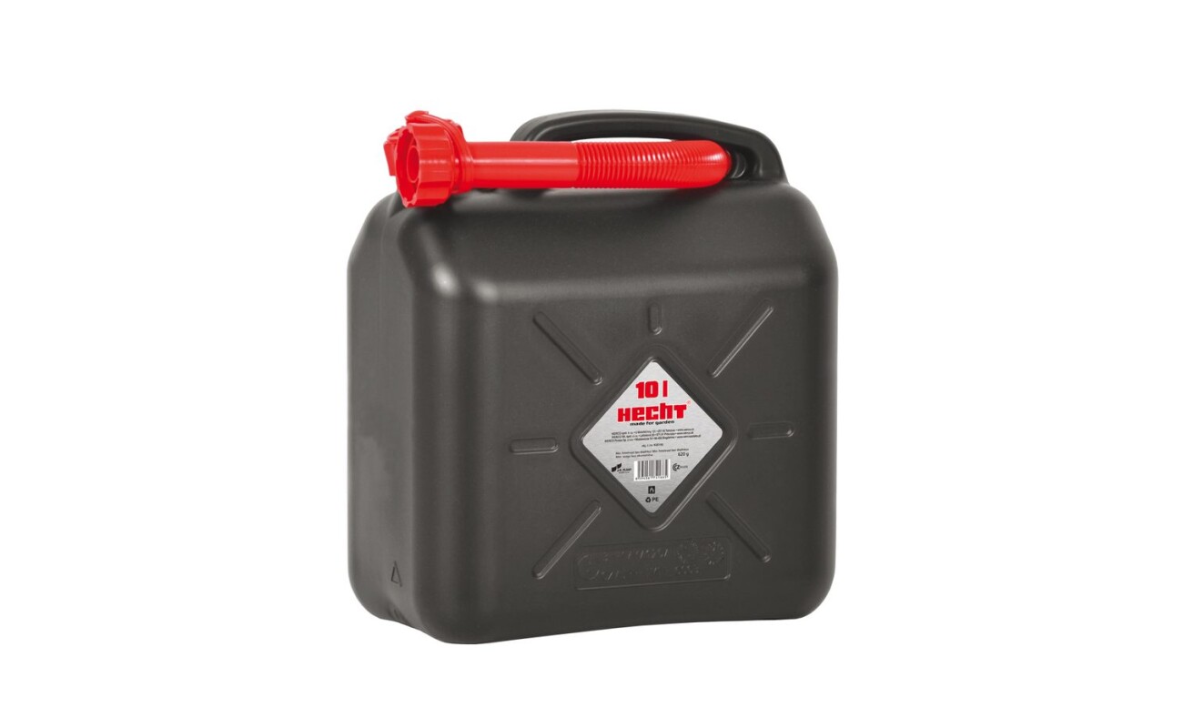 HECHT petrol can with a&nbsp;capacity of 10&nbsp;litres