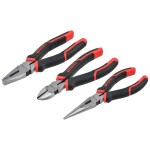 <p>Practical set of three pliers