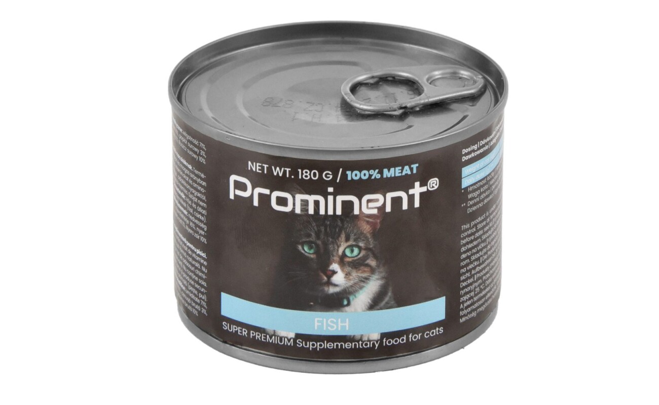 Super premium cat food - fish. Contains a high proportion of vitamins and amino acids in natural form. It does not contain any chemical or preservative additives. Does not contain soy.