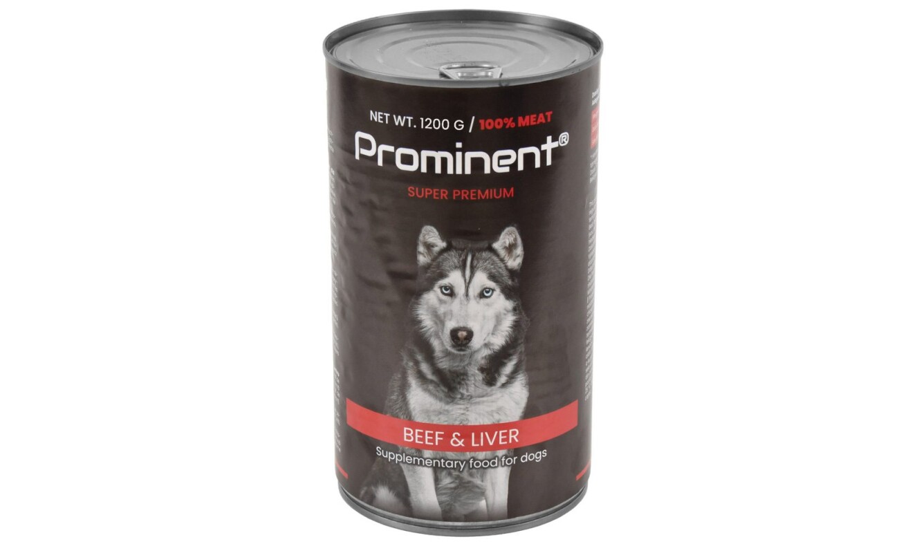 Superpremium dog food BEEF/NUTTER. Contains a high proportion of vitamins and amino acids in natural form.