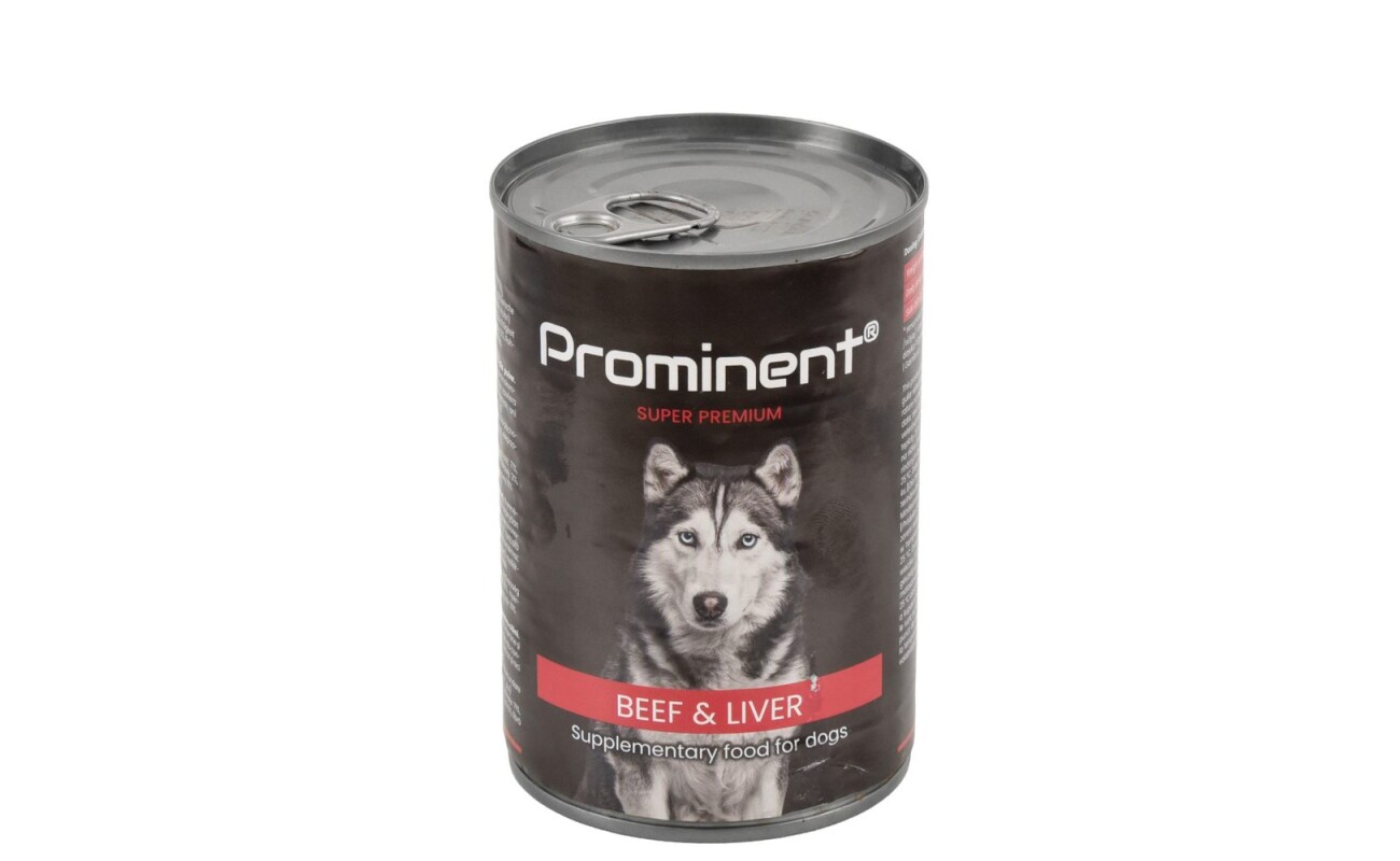 Super premium dog food for dogs BEEF/NUTTER. Contains a high proportion of vitamins and amino acids in natural form.