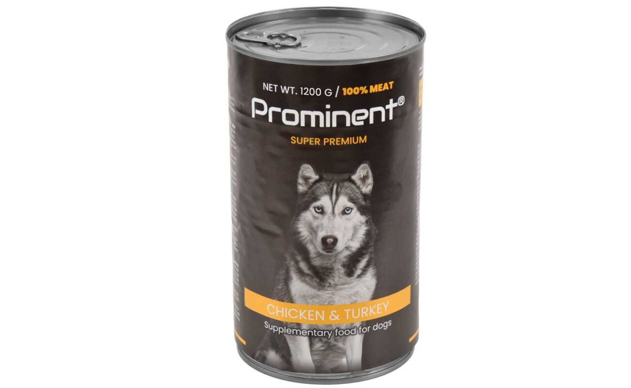 Super premium dog food CHICKEN/CROTH. Contains a high proportion of vitamins and amino acids in natural form.