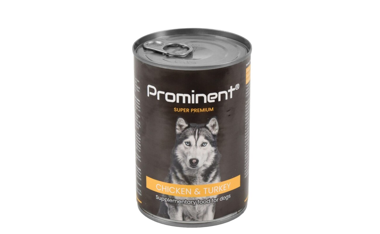 Super premium dog food CHICKEN/CROTH. Contains a high proportion of vitamins and amino acids in natural form.
