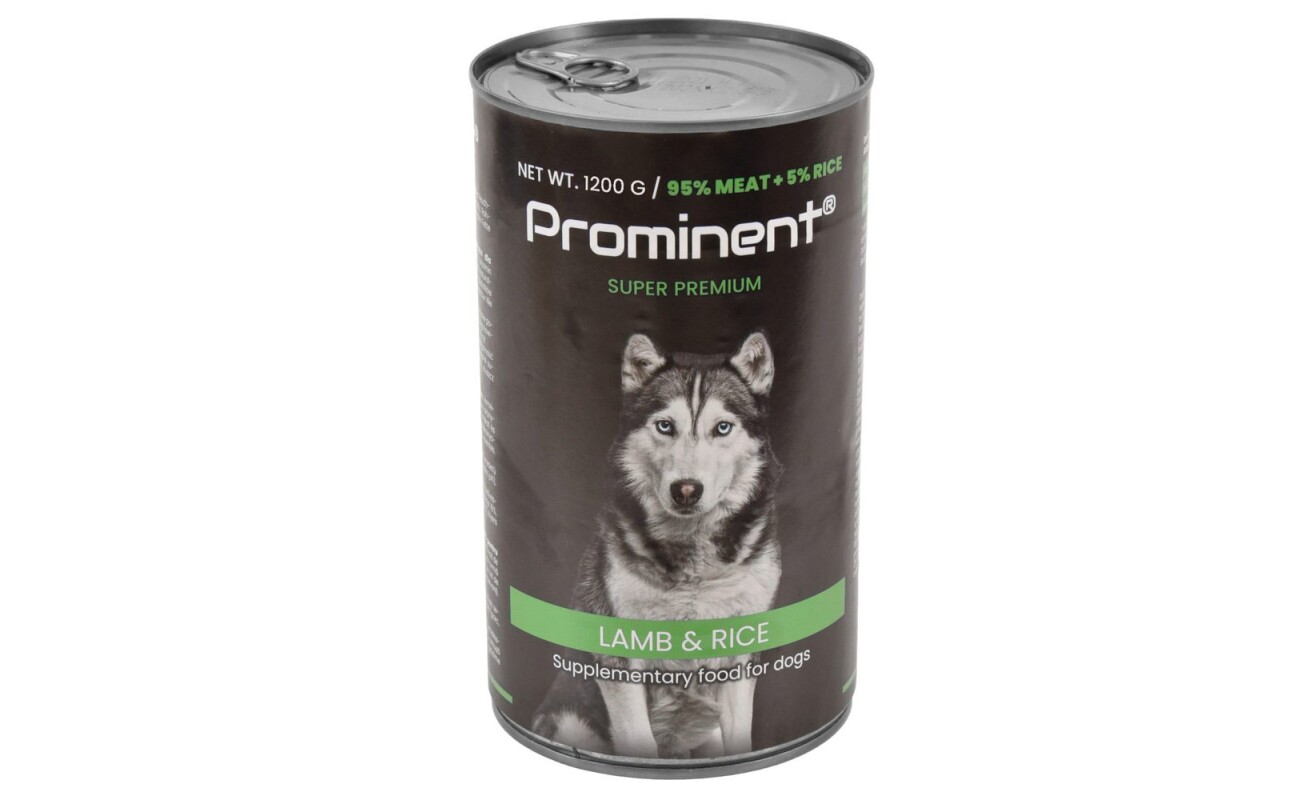 Super premium food for dogs Lamb/Rice. Contains a high proportion of vitamins and amino acids in natural form.