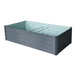 <p>HECHT G BED 750 raised garden bed made from galvanised steel with dimensions of 180 × 90 × 47 cm and sheet thickness of 0.3 / 0.6 mm for easy and organised plant cultivation.</p>