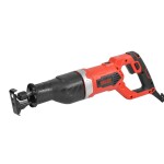 <p>Electric reciprocating saw. Power consumption 1050 W. Speed without load 0 - 2500 rpm. Cutting depth 150 mm (wood)