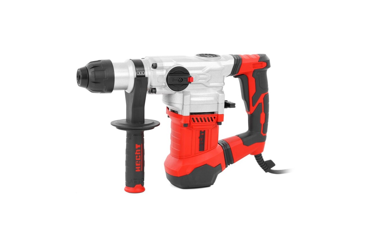 Electric rotary hammer drill with 1500 W power input. No-load speed 860 rpm. Impact rate 4250 bpm. Impact force 6 J. Weight 5.2 kg.