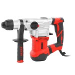 <p>Electric rotary hammer drill with 1500 W power input. No-load speed 860 rpm. Impact rate 4250 bpm. Impact force 6 J. Weight 5.2 kg.</p>
