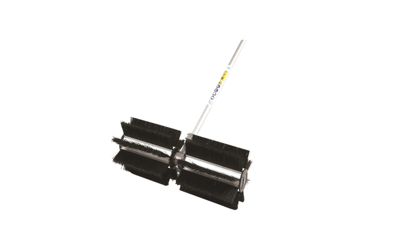 Rotary brush for sidewalks and paving. Designed for HECHT 155.