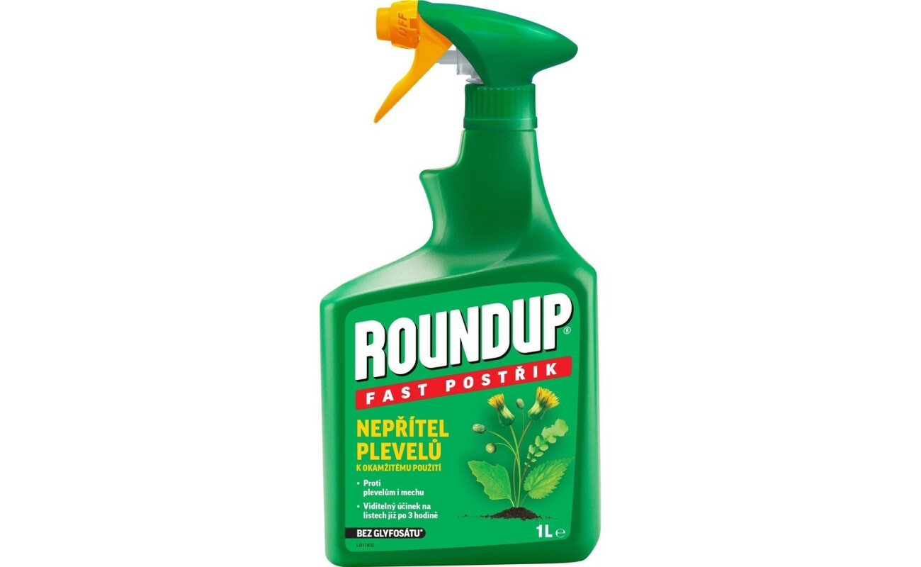Roundup Fast is a herbicidal product designed to eliminate unwanted broadleaf and grass weeds