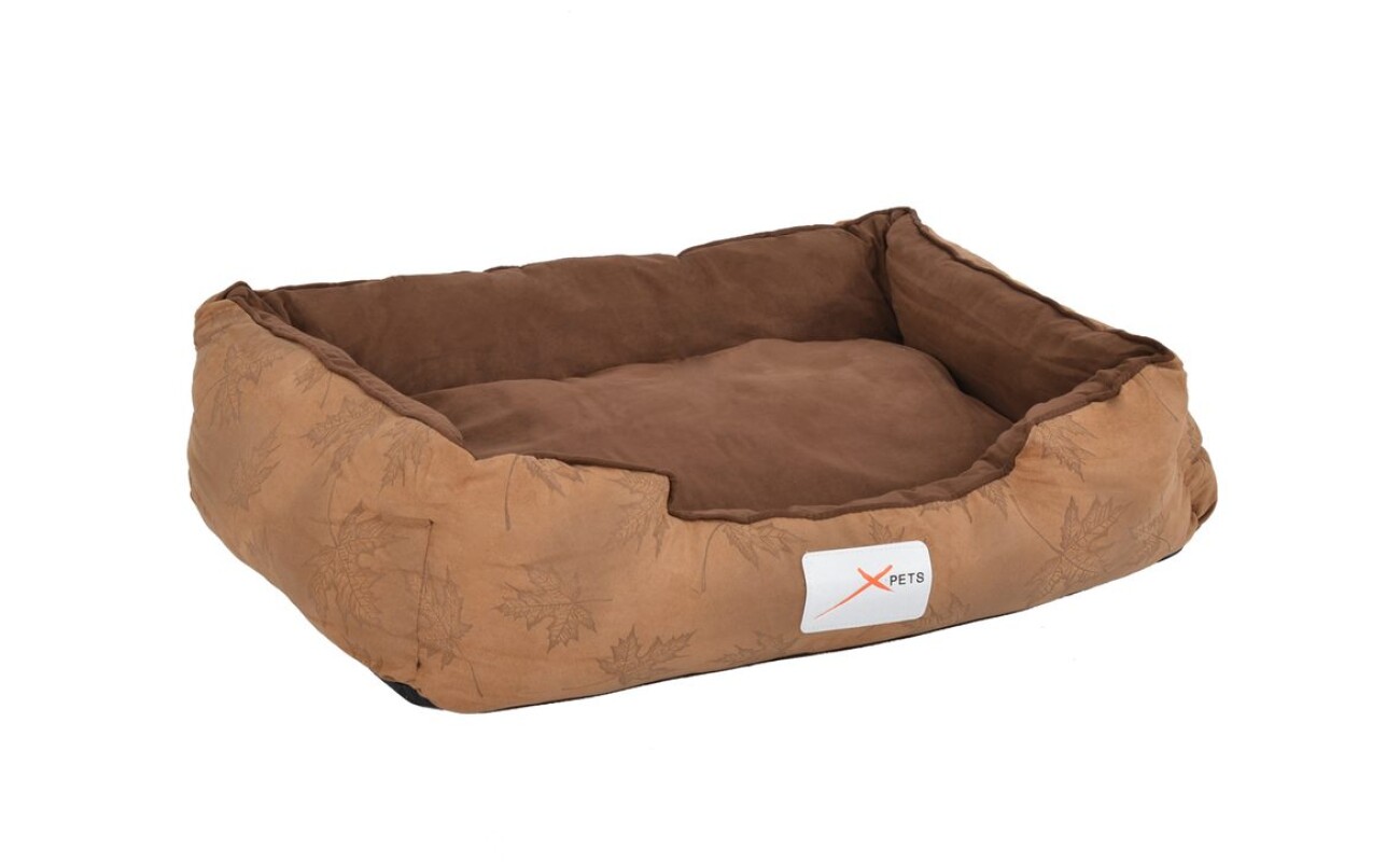 Luxury bed for demanding pets. Made from suede. Very comfortable.