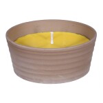 <p>Scented candle in a basalt ceramic bowl. Dia. 13 x 6 cm