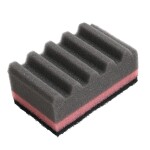 <p>Sponge with a specially shaped profile for cleaning not only grill grates with a high-quality abrasive wire mesh surface