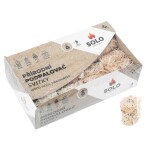 <p>32 pieces of wooden rolls with paraffin</p>
