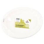 <p>Disposable compostable plates made from 100% organic sugarcane fibres (bagasse)</p>