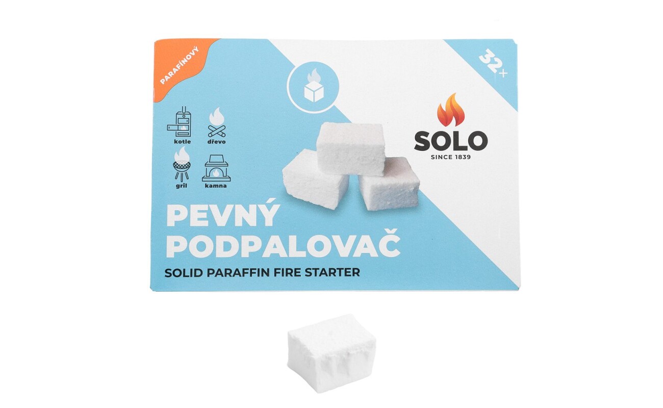 SOLO Solid Paraffin Firelighter 32 pcs