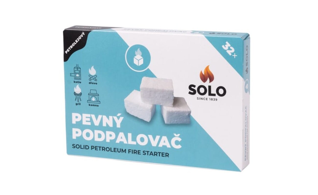 SOLO Solid Paraffin Firelighters 32 pcs