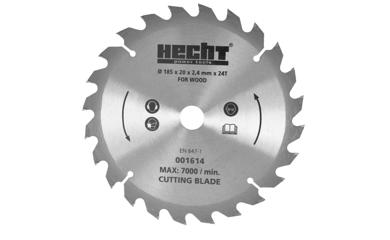 Blade for saw HECHT 1614. 185 x 20 mm x 24 T
