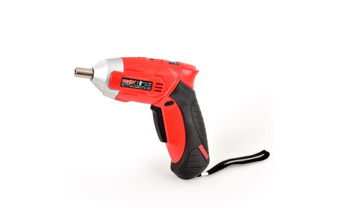 Practical cordless screwdriver suitable for every home and workshop. Voltage 3