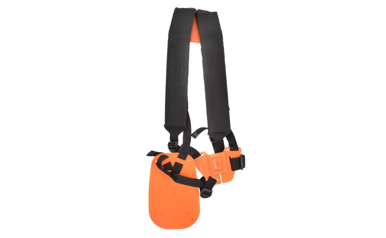 Shoulder strap for grass trimmers.