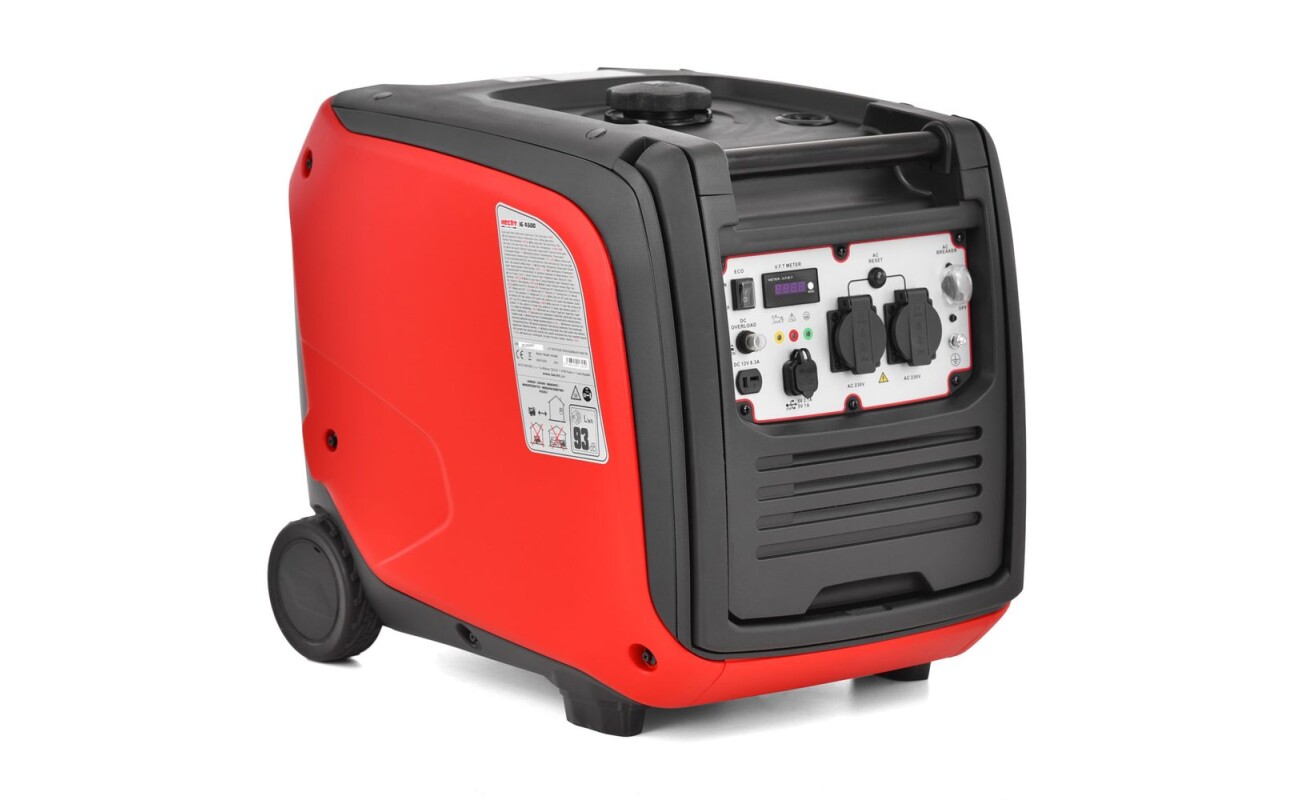 Single-phase inverter generator. Permanent power 3500 W. Maximum power 4000 W.