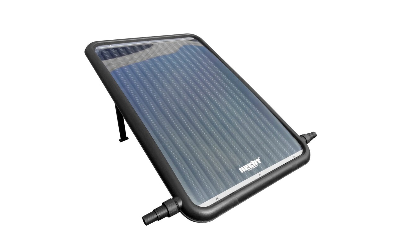 Solar collector for water heating. Dimensions 96 x 75 cm. Volume 12 liters. Hose coupler 32/38 mm. 