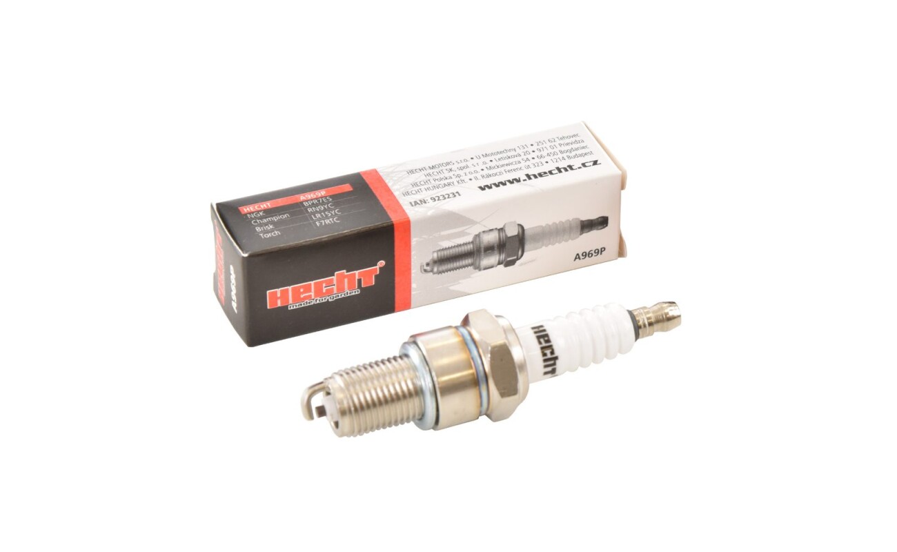 Spark plug for four - stroke engines.