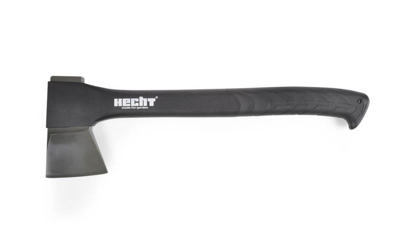 Splitting axe. Handle made of NYLON and FIBERGLASS. Teflon coated blade. Length 44 cm. Weight 950 g.