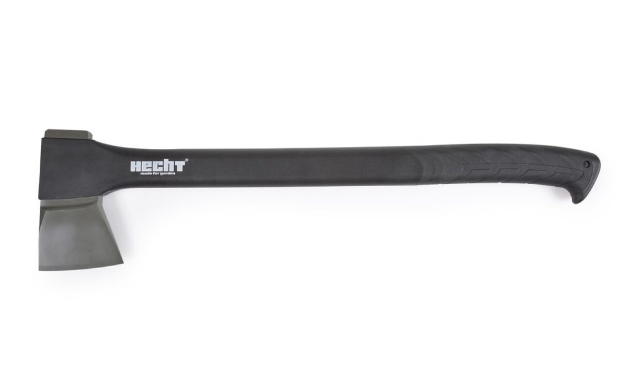 Splitting axe. Handle made of NYLON and FIBERGLASS. Teflon coated blade. Length 59 cm. Weight 1170 g.