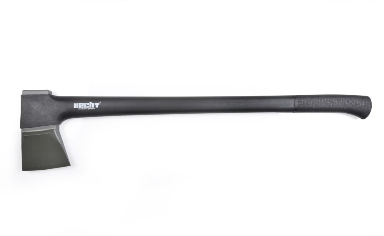 Splitting axe. Handle made of NYLON and FIBERGLASS. Teflon coated blade. Length 80 cm. Weight 2550 g.