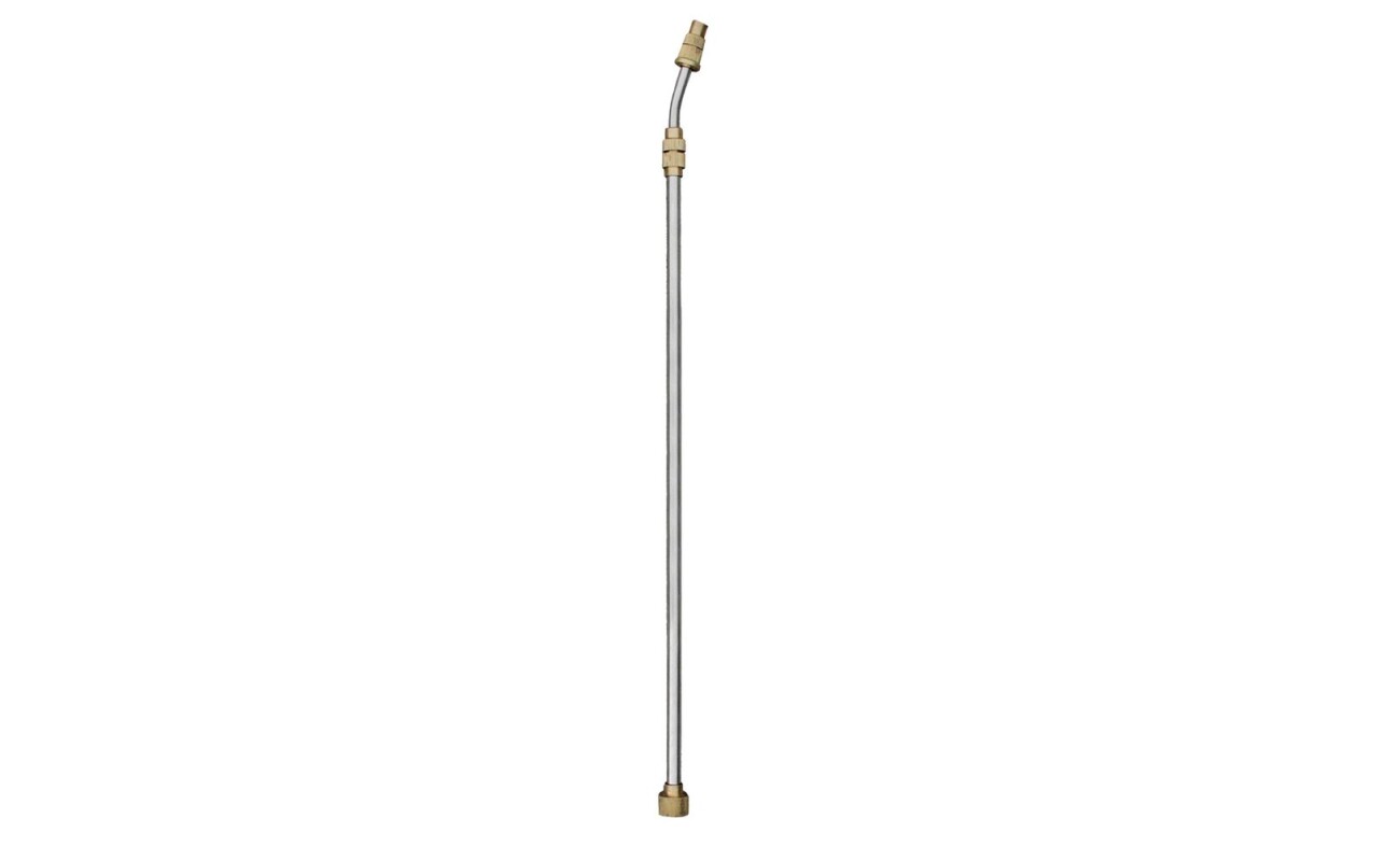 Stainless telescopic rod with nozzle for HECHT 410 ACCU. Adjustable length 52 - 115 cm.
