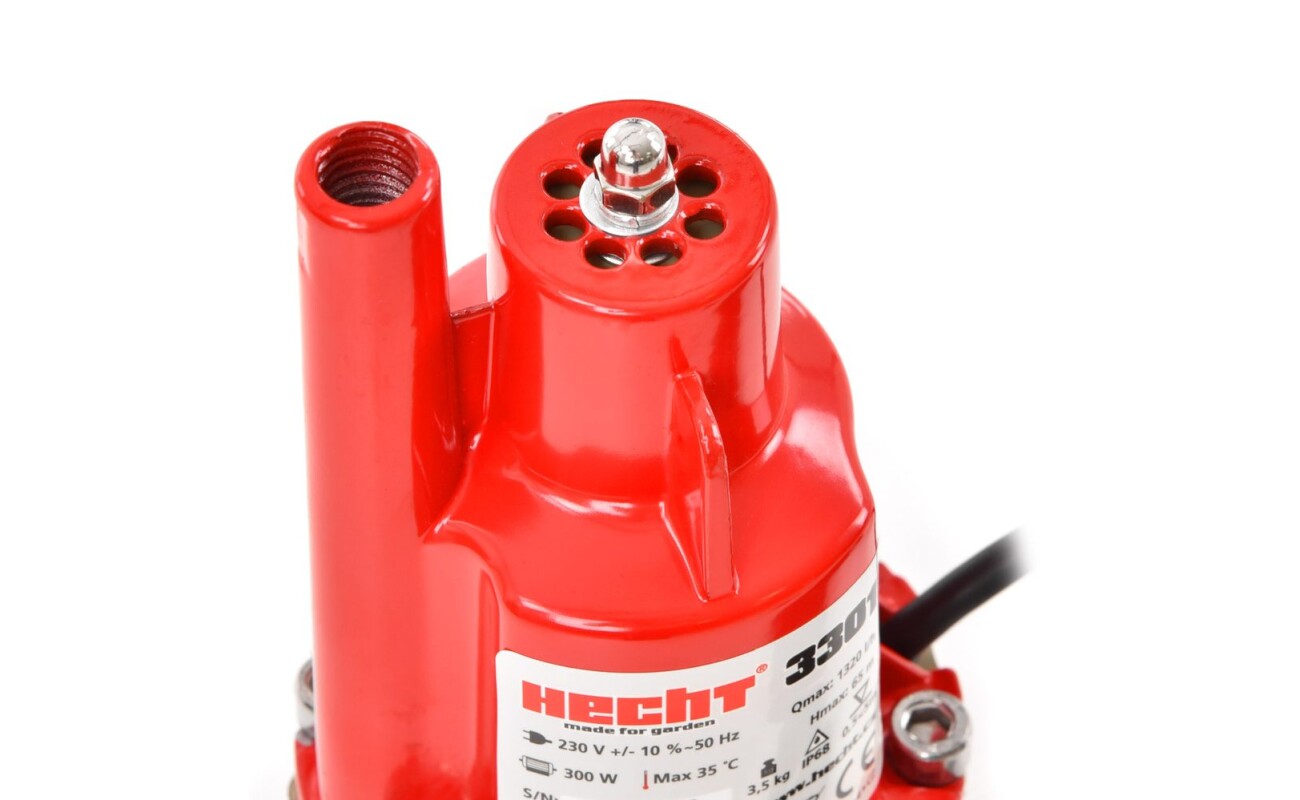 10 m&nbsp;rubber power cable. Power input 600 W