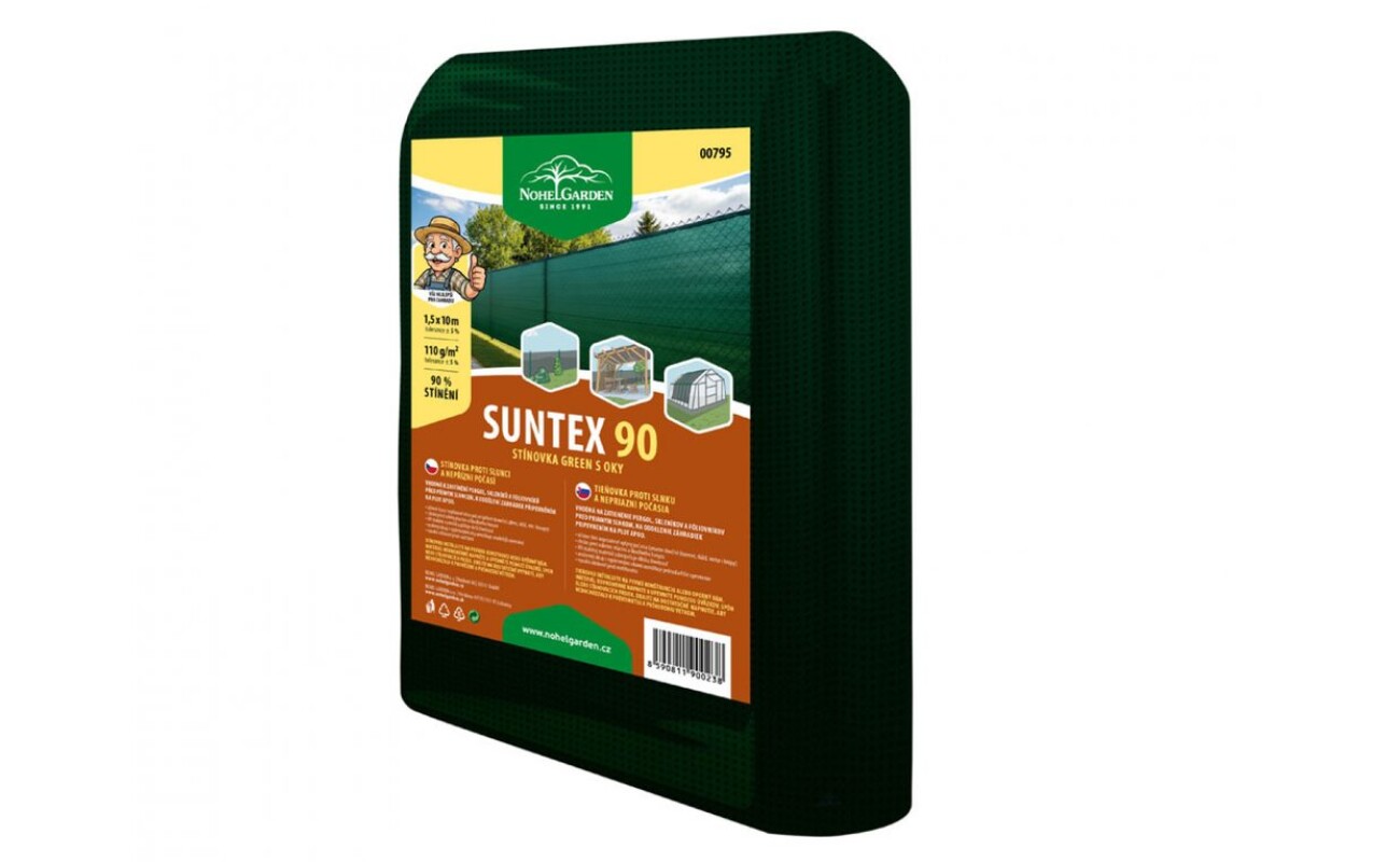 Suntex 90 with holes GREEN PE Shade Cloth