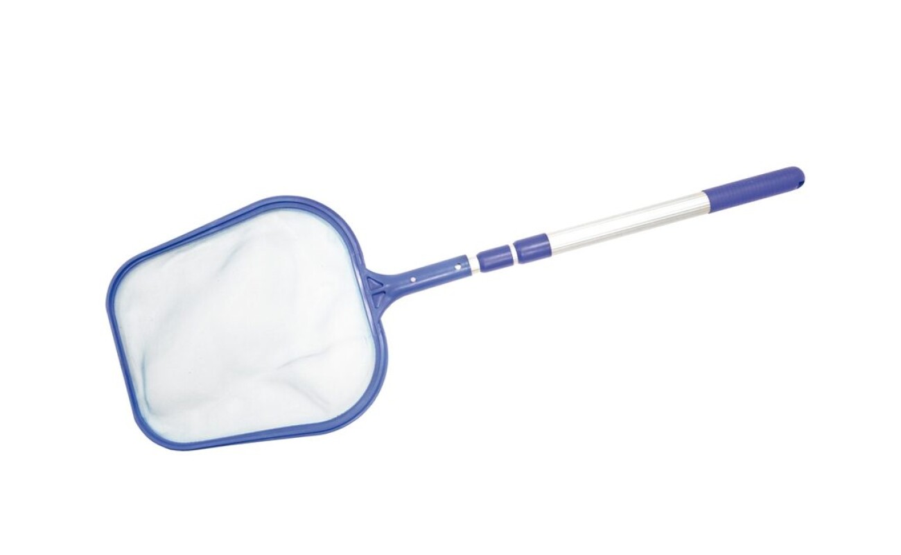 Surface net on telescopic ALU rod.