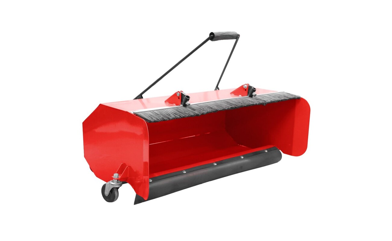 Sweeper material catcher for rotary brushes of the HECHT 8680 SE series.