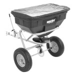 <p>Manual spreader with tank volume of 60 litres. Designed for distribution of tertilizers and seeds