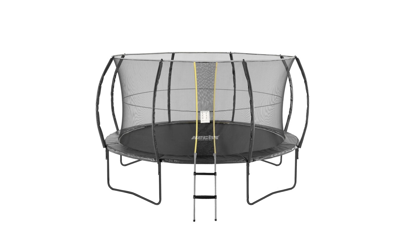 Trampoline 3.05 m. Meets the strict standard EN-71 (child safety standard). Load capacity 100 kg.