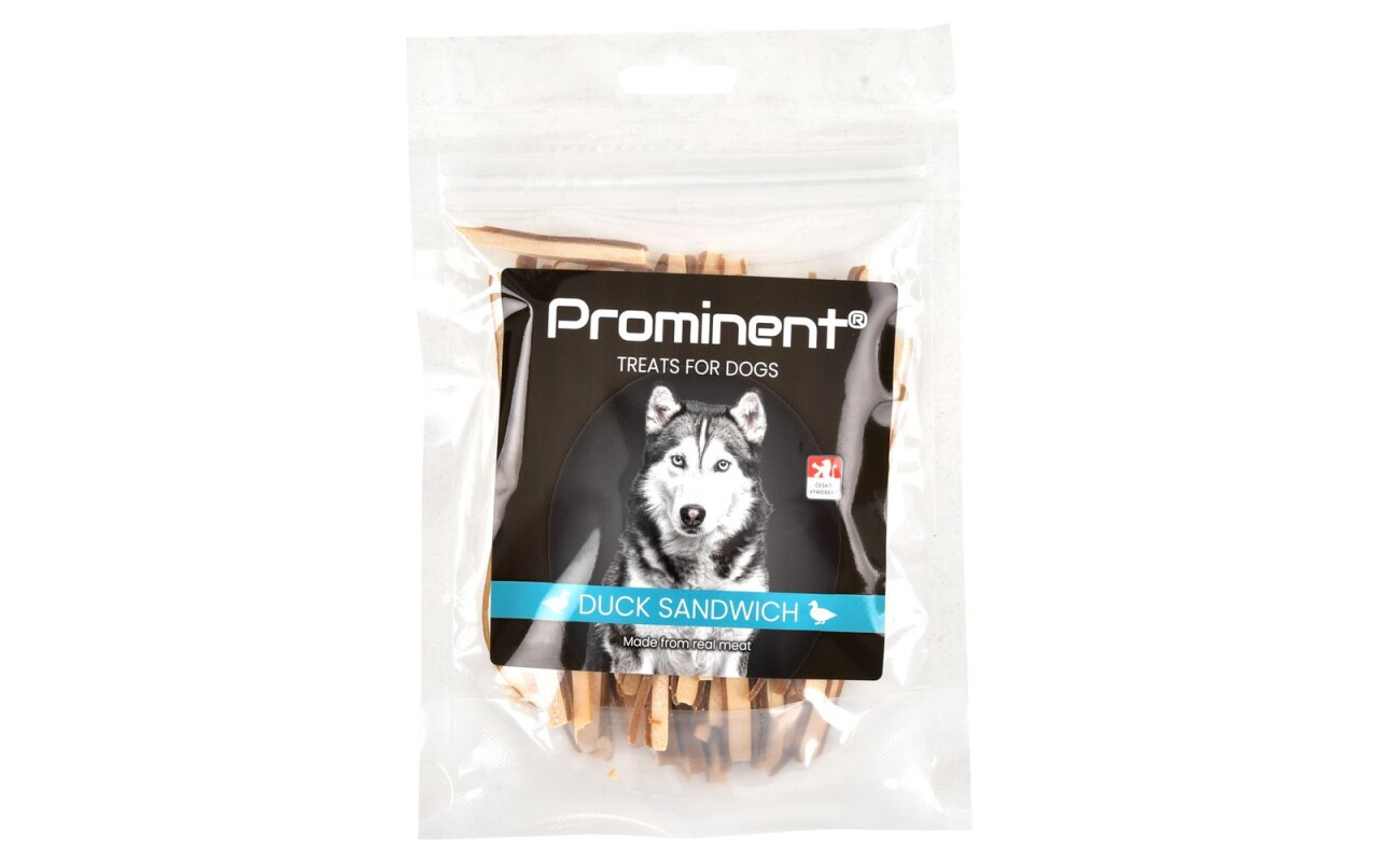 Treats for dogs 80g. 40 % meat included.
