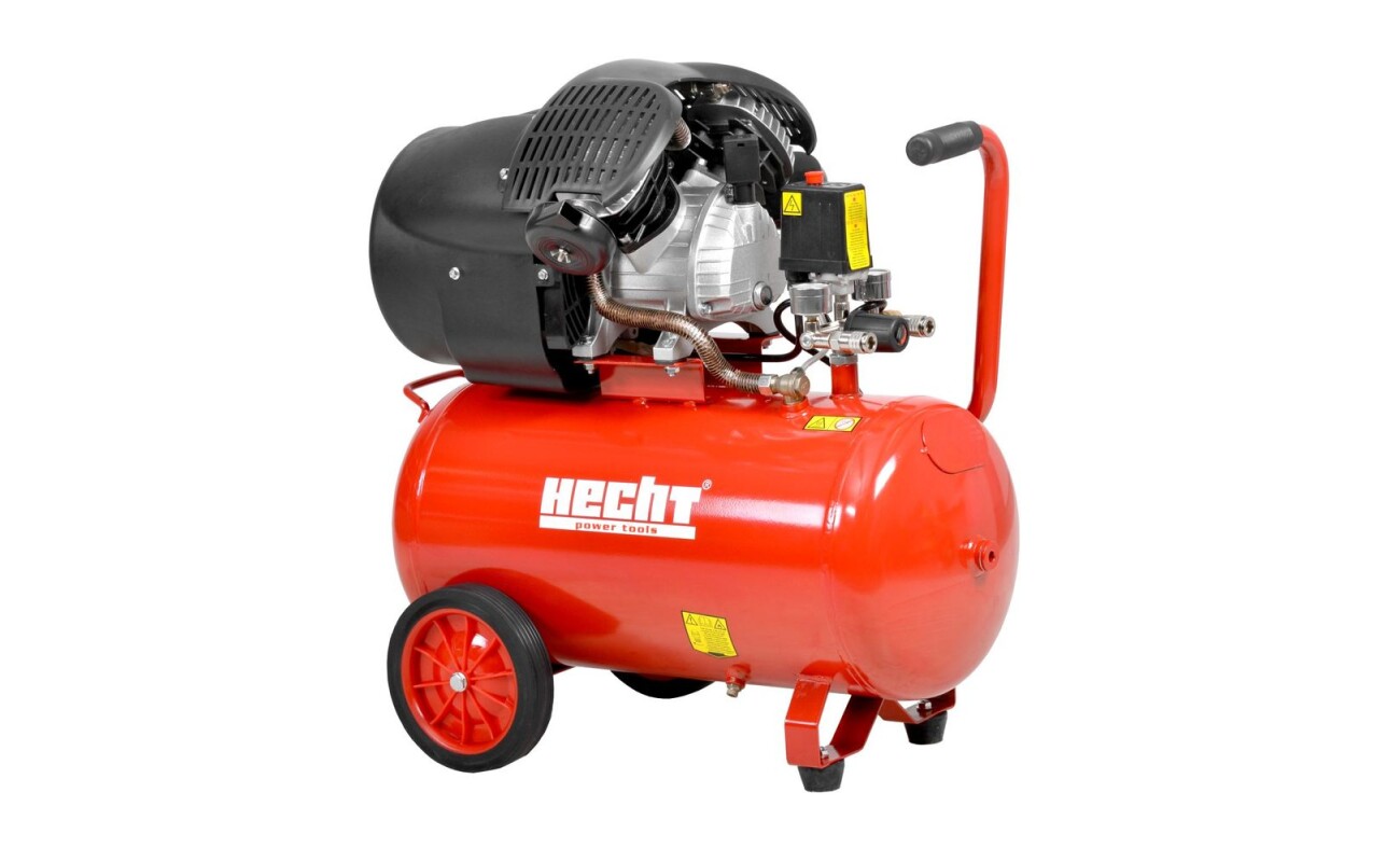Electric two-cylinder oil compressor with power of 2