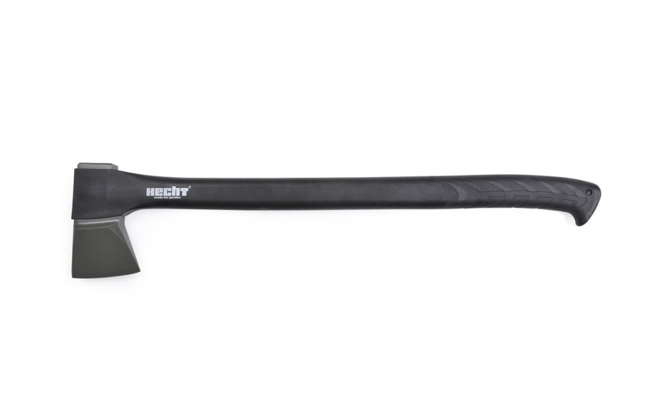 Universal ax with a length of 77 cm and a weight of 2250 g. Universal ax with a length of 77 cm and a weight of 2250 g suitable for most work around the house