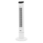 <p>Electric column rotary fan with air ionizer. 3 ventilation speeds