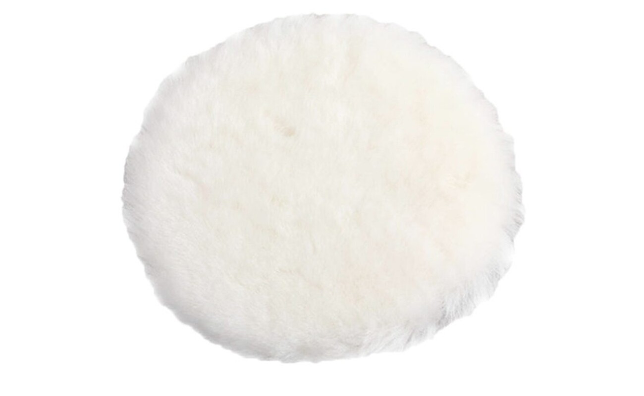 Wool disc for HECHT 1300 polisher. Diameter 180 mm.
