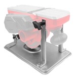 <p><strong>The HECHT 001791 work stand</strong> provides a practical solution for safe and stable mounting of an electric planer. The robust metal construction offers firm support during work and contributes to greater precision and comfort when working with wood. Thanks to its stable design