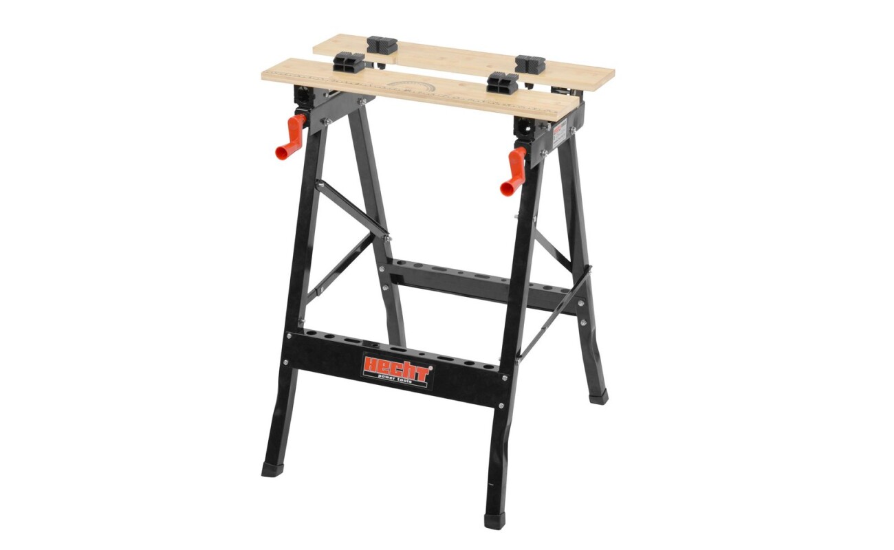 Universal work table with durable bamboo worktop. Load capacity 100 kg.