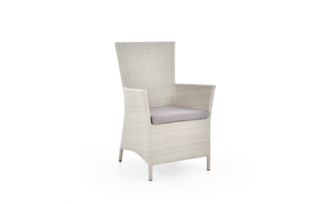 Doplňková židle k zahradnímu nábytku RATTAN LUX.  Vhodná pro zahradní kryté plochy a interiéry. Nevhodné pro použití ve vlhkém prostředí. Nosnost 120 kg.